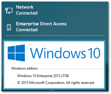 direct access windows 10 pro