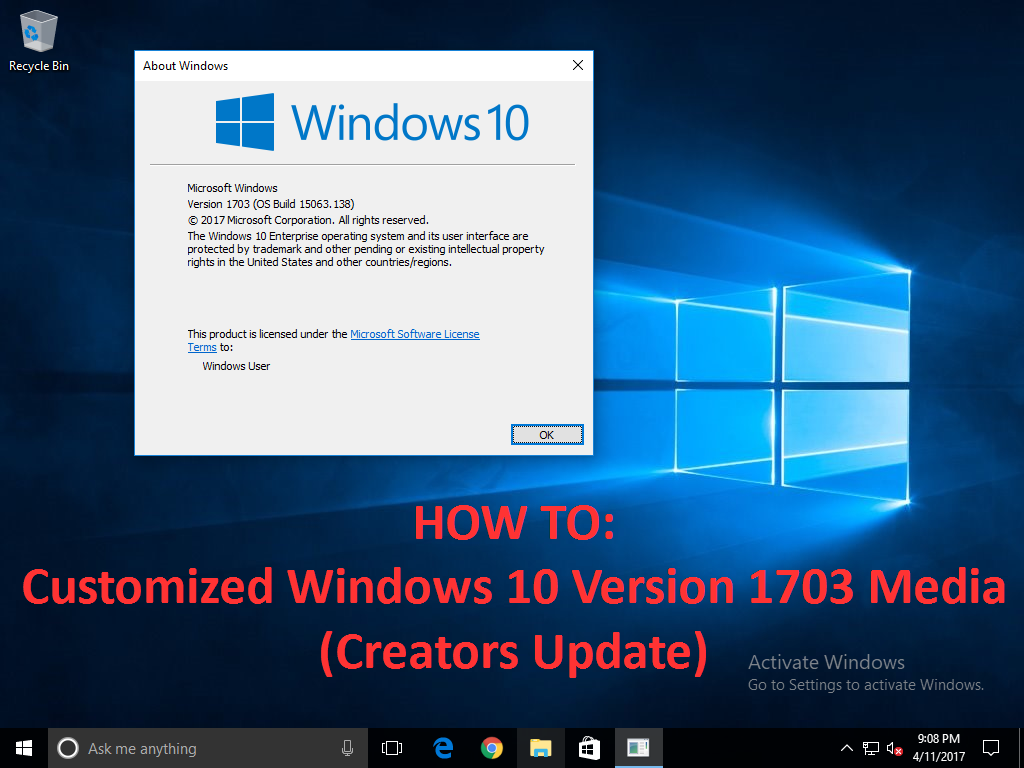 windows 10 pro version 1703 iso download